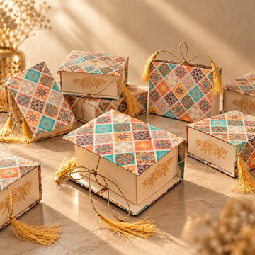 Mosaic Luxe favor Box