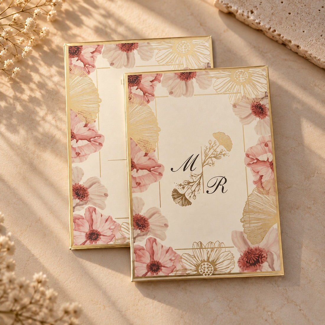 Vibrant Floral Invitation