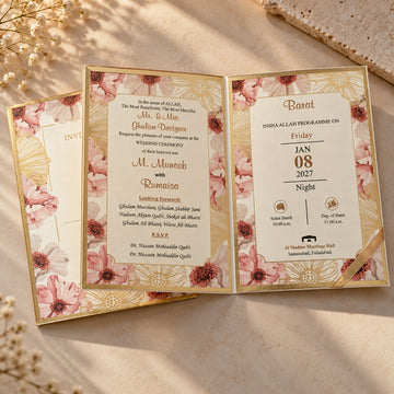 Vibrant Floral Invitation