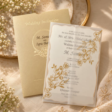 Classic Layered Wedding Invitation