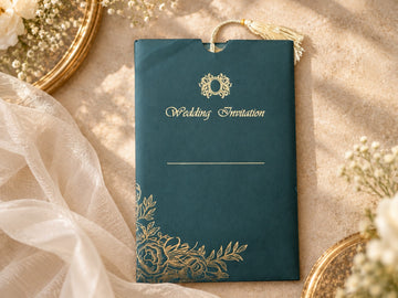 Royal Black Invitation