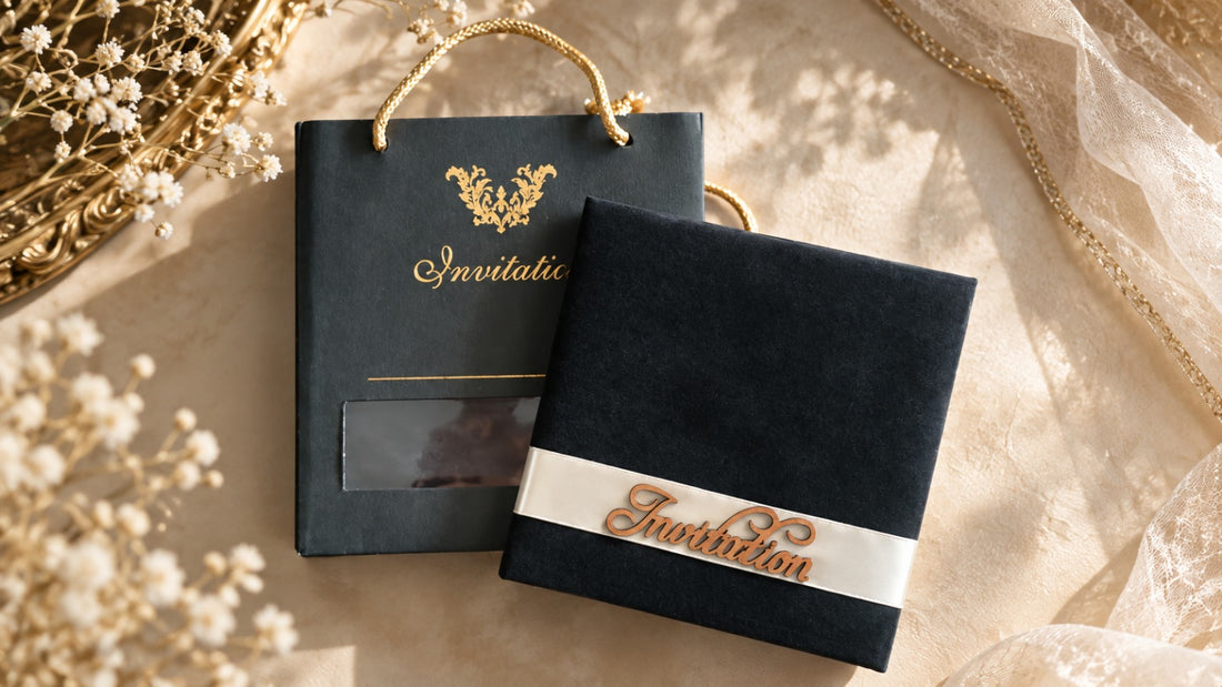 Premium Gift-Bag Style Wedding Invitation