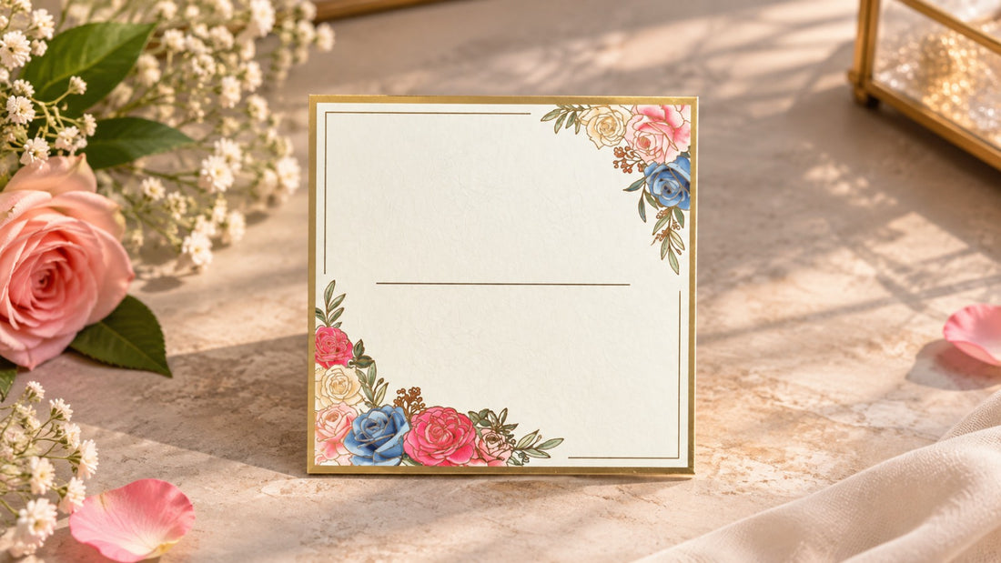 Floral Luxe Wedding Invitation
