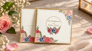 Floral Luxe Wedding Invitation