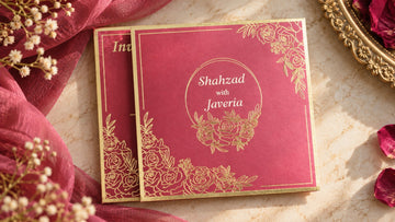 Ruby Rose Luxury Wedding Invitation