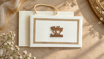 Minimal Luxe Wedding Invitation