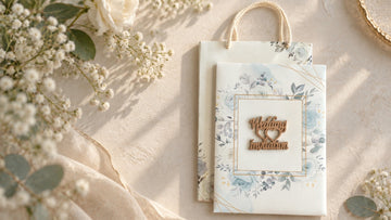 Elegant Floral Wedding Invitation