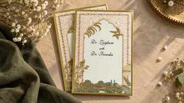 Premium Mughal Inspired Invitation