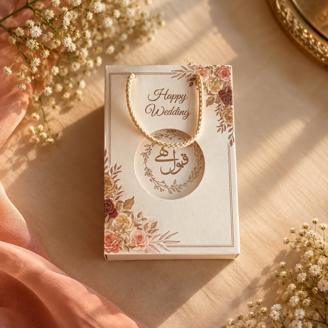 Floral Wedding Gift Box