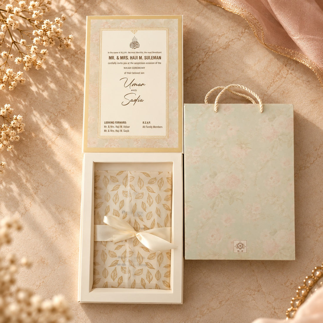 Premium Box Wedding Invitation