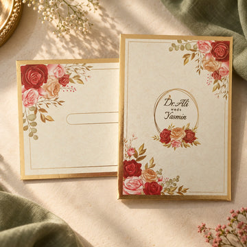 Floral Elegance Wedding Invitation