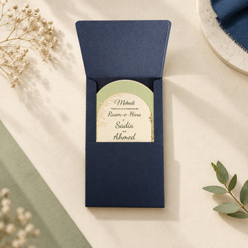 Luxury Arch-Shaped Wedding Invitation