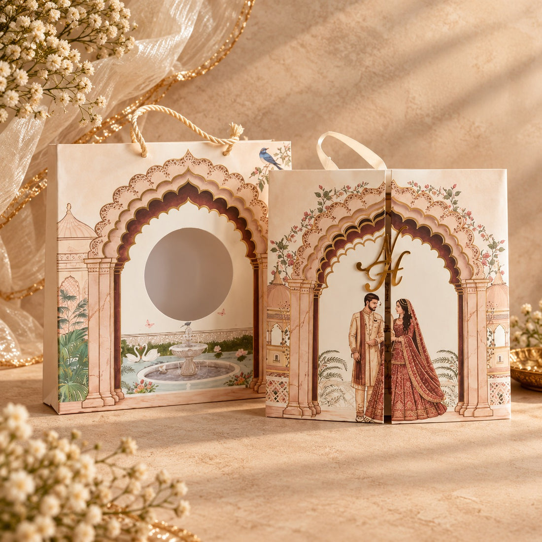 Royal Archway – Luxury Wedding Invitation Box