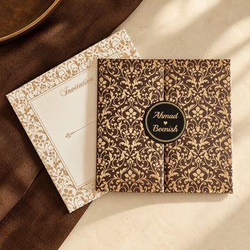 Classic Damask – Premium Wedding Invitation