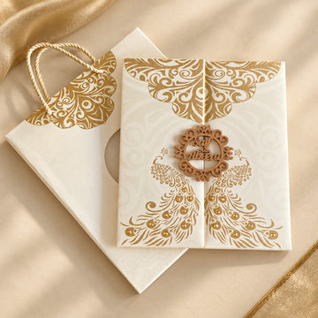 Royal Peacock – Premium Wedding Invitation